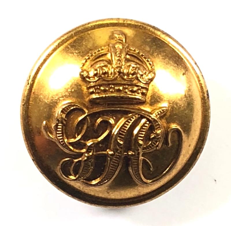 General Post Office GPO postmans brass uniform button early 20th century