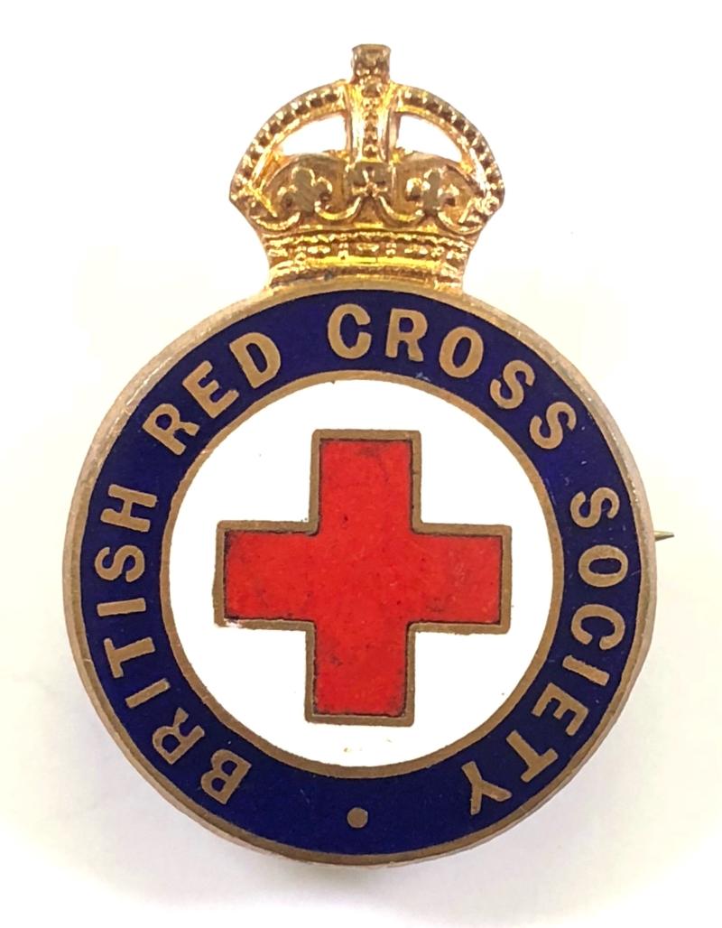 British Red Cross Society membership pin badge