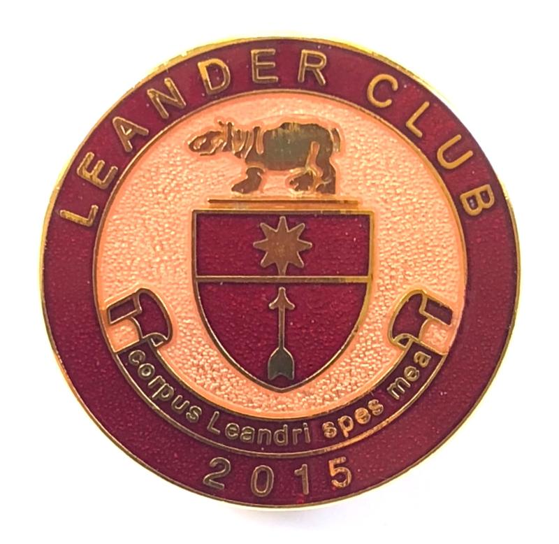 2015 Leander Rowing Club pin badge Henley Royal Regatta