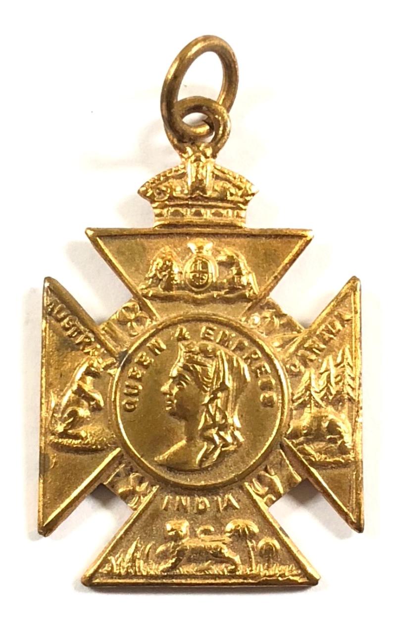 Sally Bosleys Badge Shop Queen Victoria 1897 Jubilee Commemorative Medal