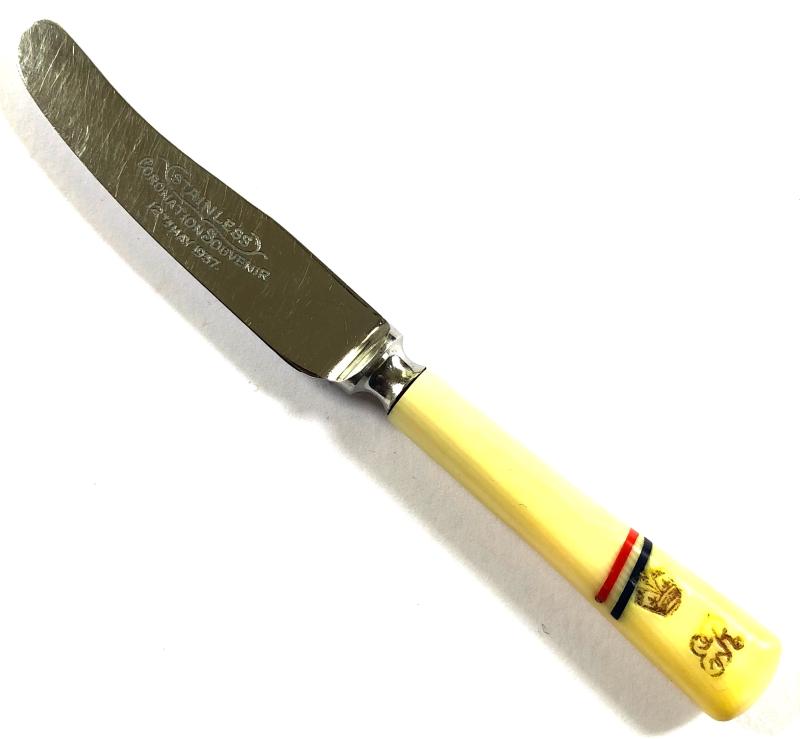 Edward VIII 1937 Coronation Souvenir butter knife