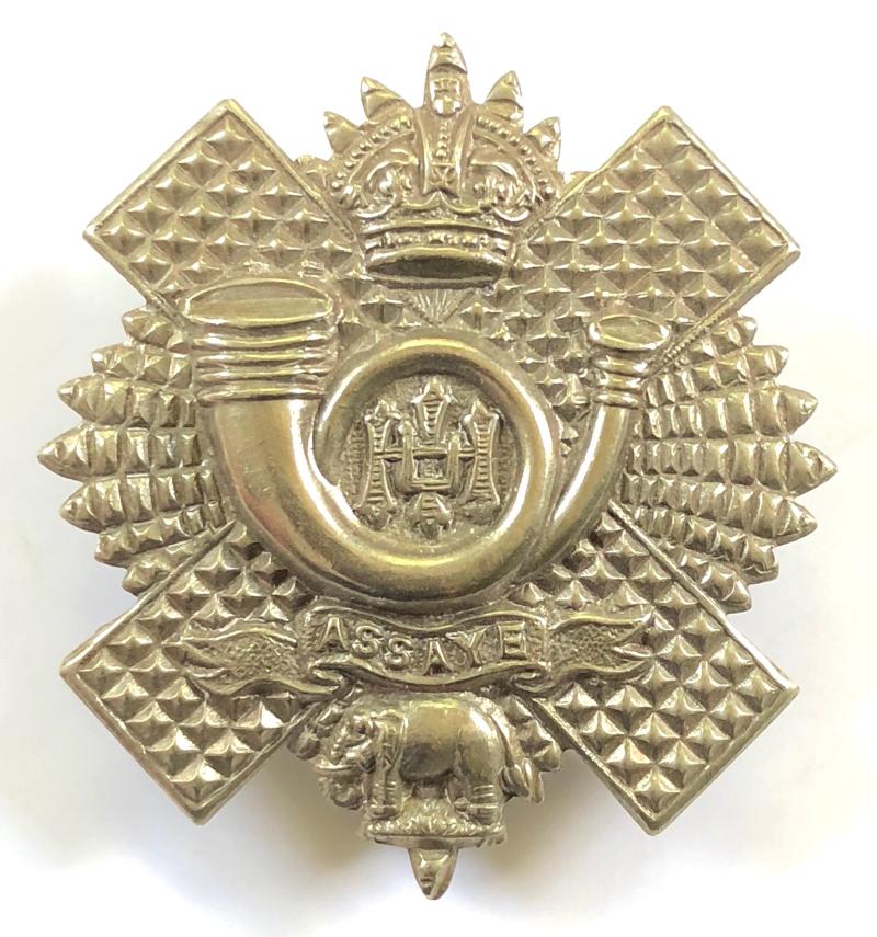 WW2 Highland Light Infantry HLI Scottish Glengarry cap badge