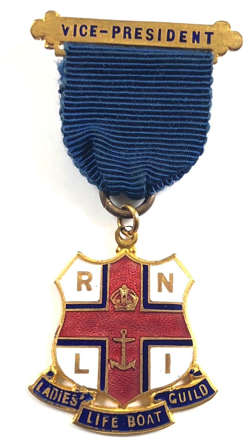 Royal National Lifeboat Institution RNLI Ladies Guild Vice-President badge