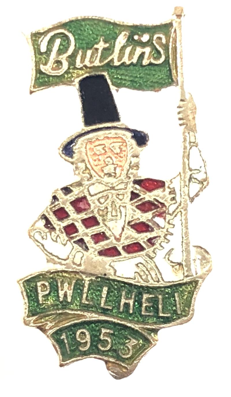 Butlins 1953 Pwllheli holiday camp badge