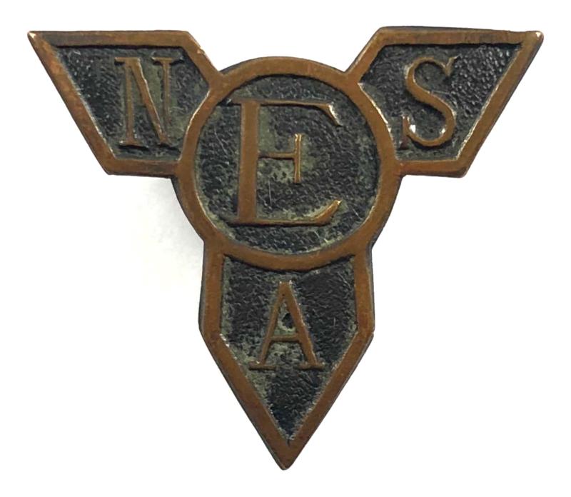 Entertainments National Service Association ENSA bronze cap badge