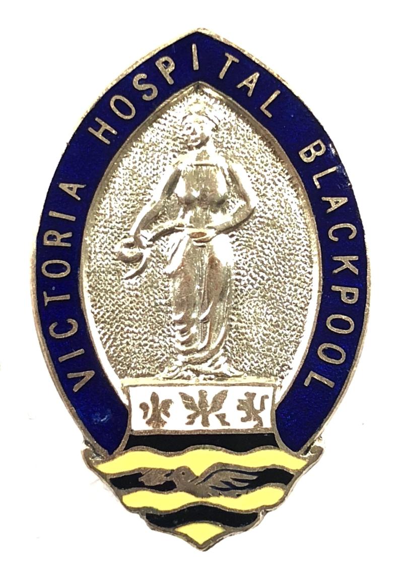 Victoria Hospital Blackpool nurses qualification badge