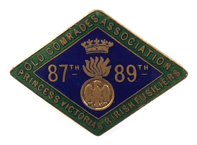 Royal Irish Fusiliers Old Comrades Association badge