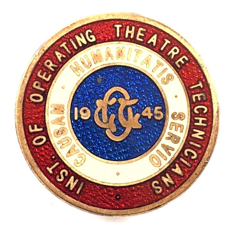 Institute of Operating Theatre Technicians hospital badge