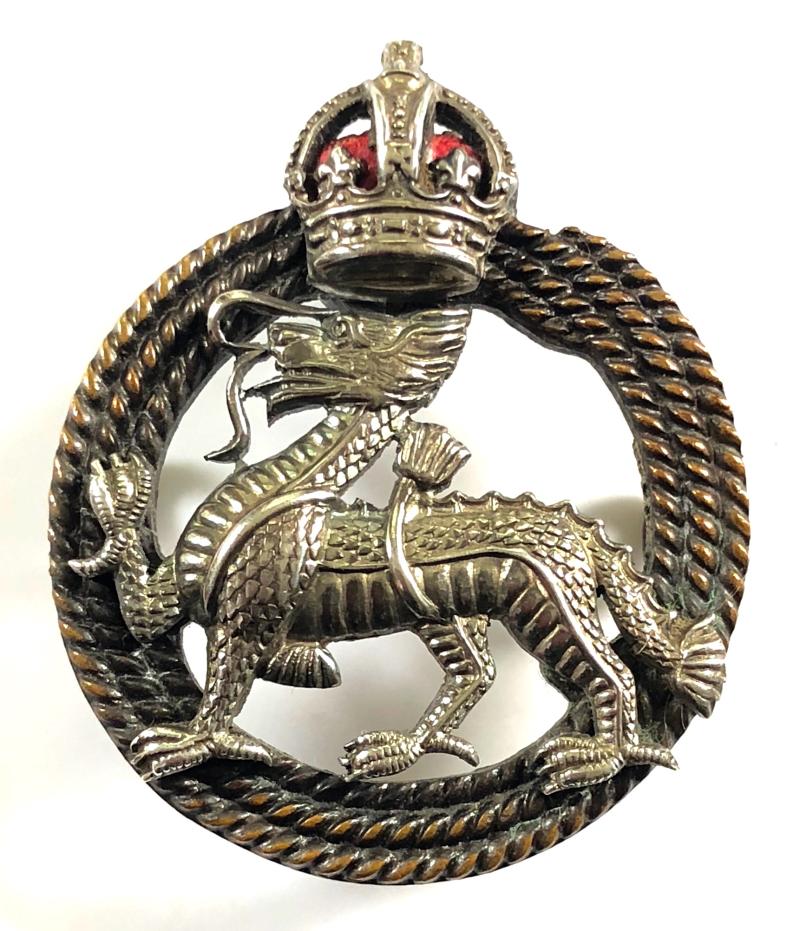 Royal Berkshire Regiment officers cap badge