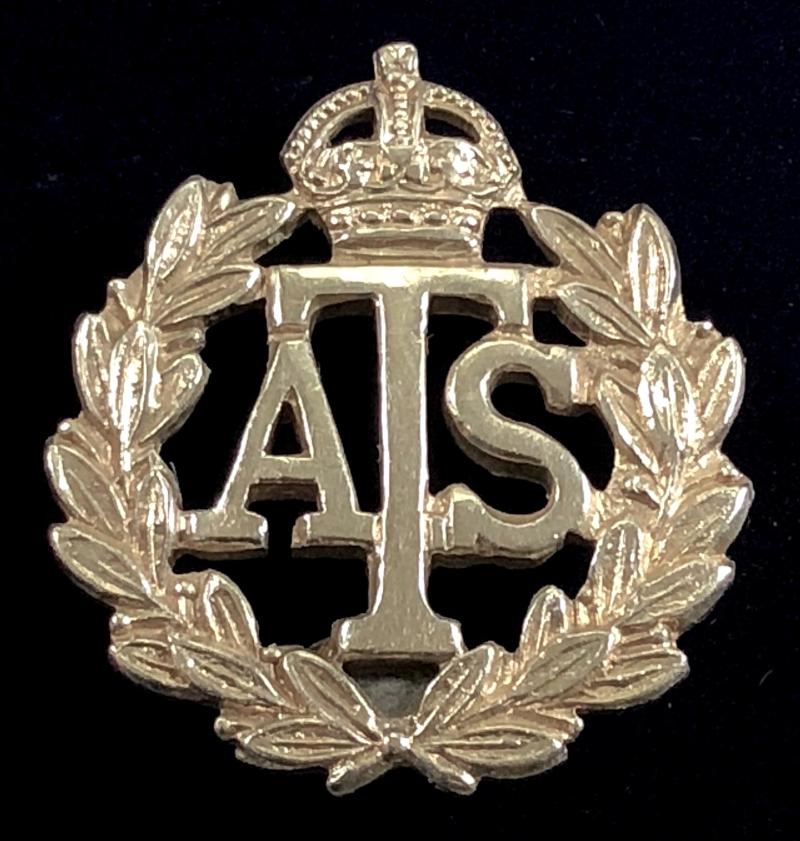 Auxiliary Territorial Service ATS official issue numbered badge