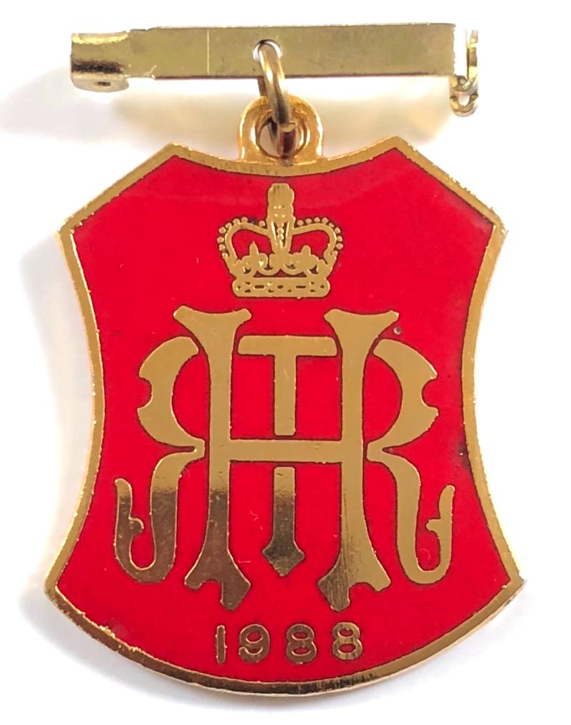1988 Henley Royal Regatta stewards enclosure pin badge