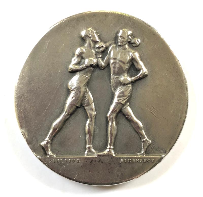 Essex Regiment 1942 boxing competition sports medal