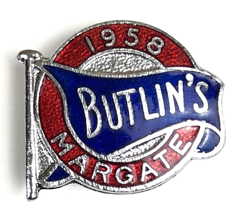 Butlins 1958 Margate Holiday Camp badge