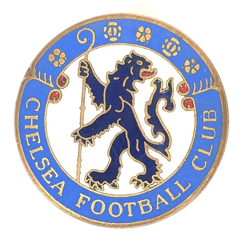 Chelsea Football Club supporters badge c.1950