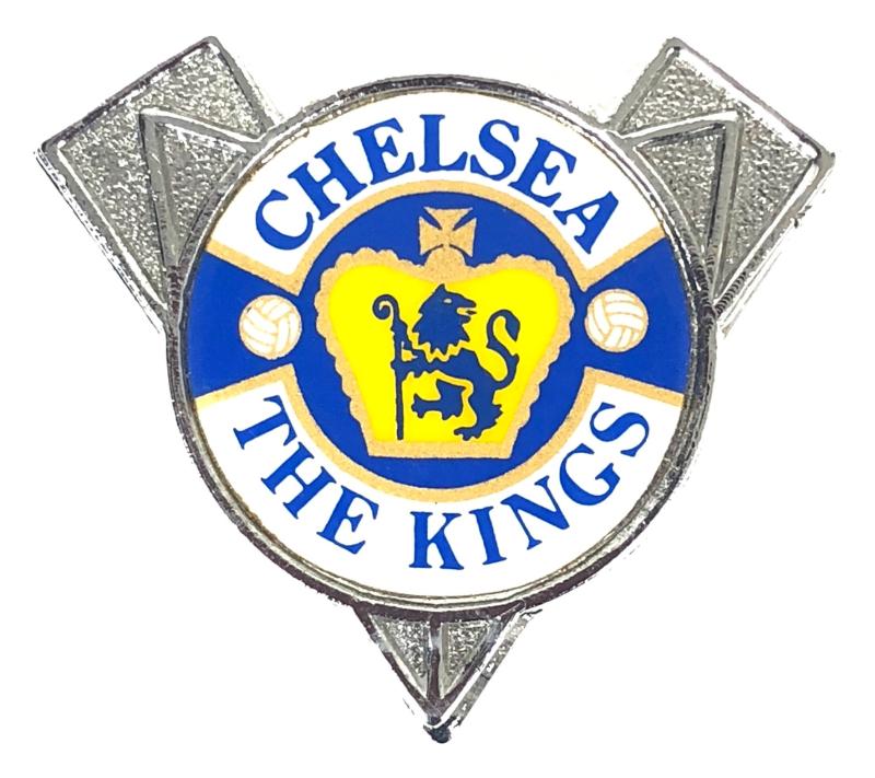 Chelsea Football Club supporters V For Victory badge