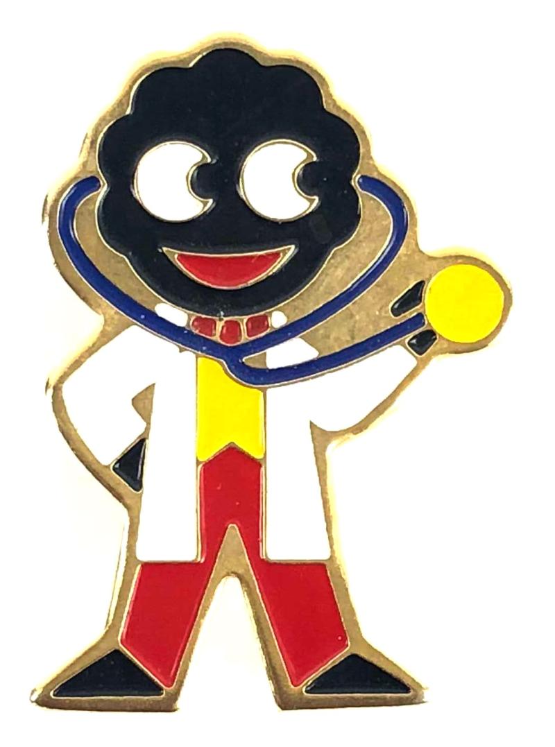 Robertsons 1980 Golly doctor advertising badge