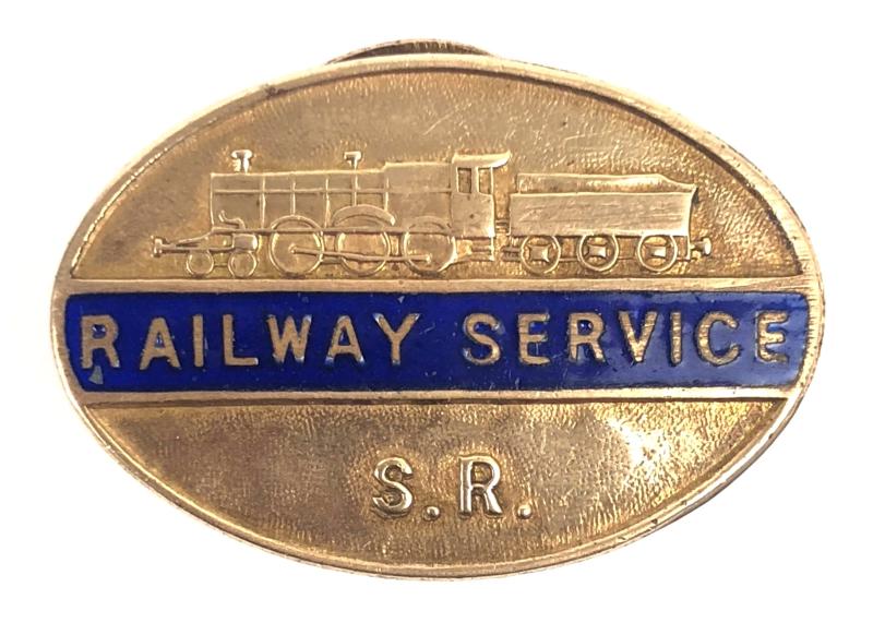 Southern Railway SR war service badge H440444