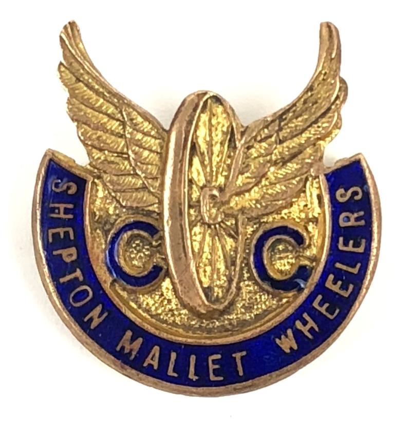 Shepton Mallet Wheelers Cycle Club badge Somerset
