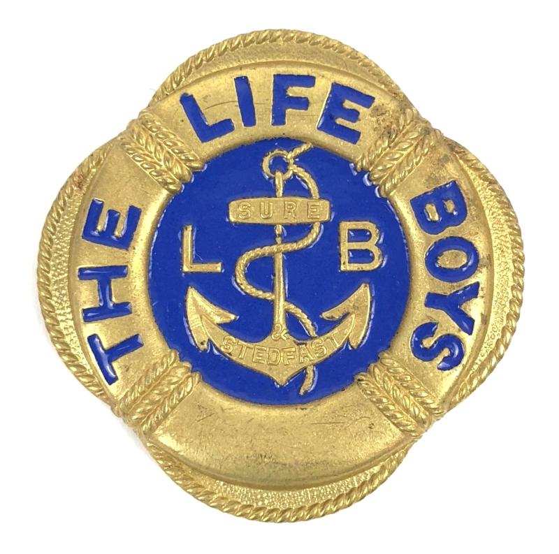 The Life Boys large pattern enamel jersey badge