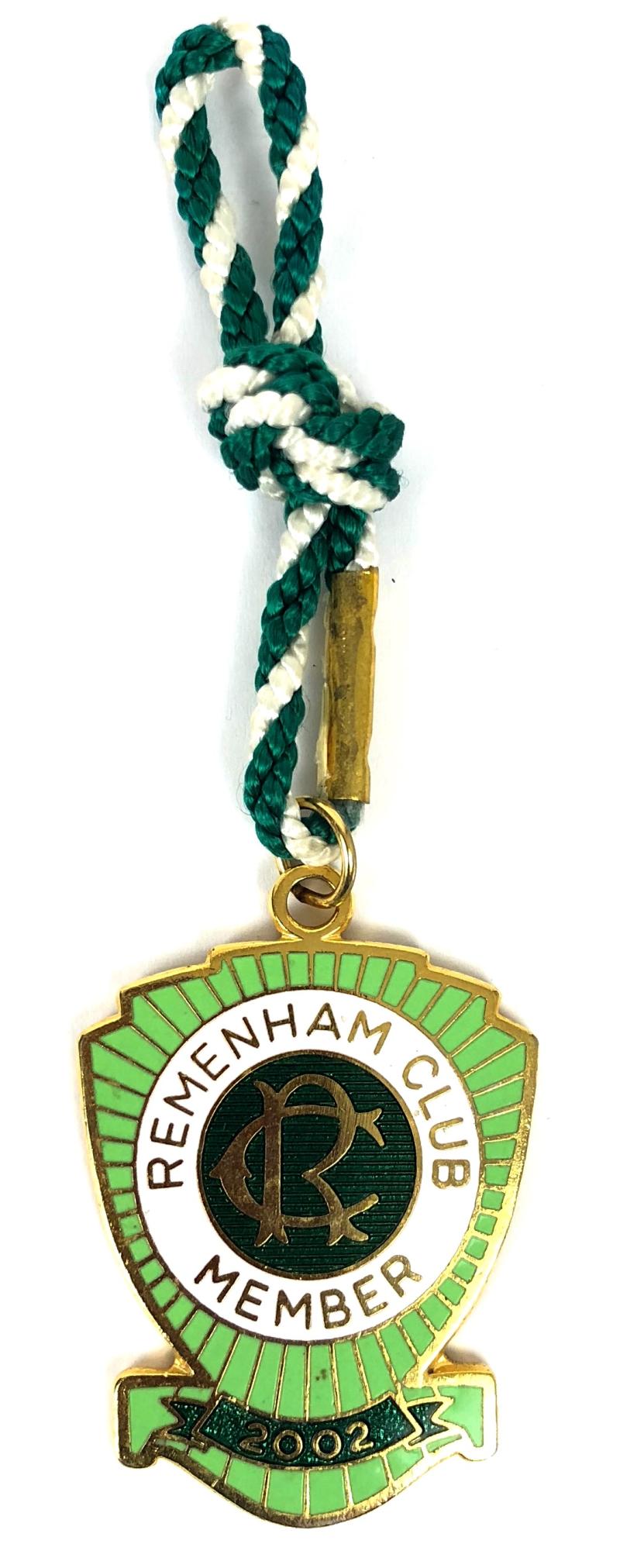 2002 Remenham Rowing Club badge Henley Royal Regatta