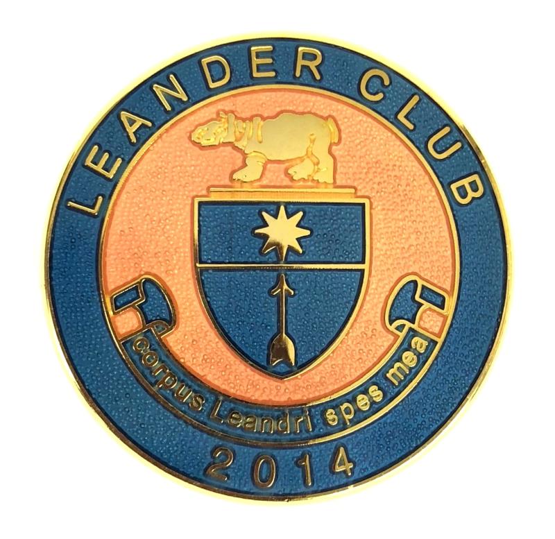 2014 Leander Rowing Club pin badge Henley Royal Regatta