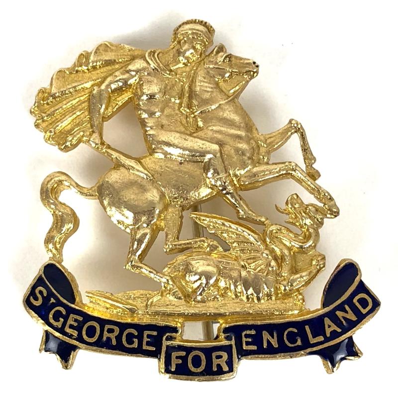 St George For England patriotic badge