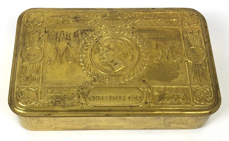 WW1 Princess Mary Christmas 1914 Gift Fund Tin