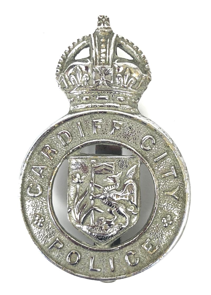 Cardiff City Police Cap Badge c.1936 to 1952