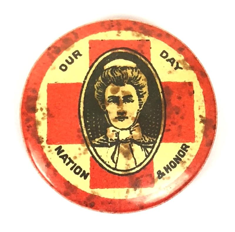 WW1 'Our Day Nation & Honour' Nurse Edith Cavell Australian Charity Fundraising Badge