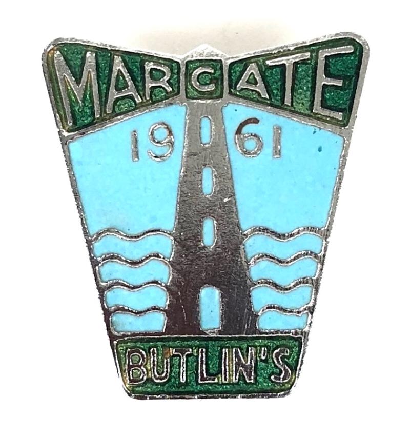 Butlins 1961 Margate Holiday Camp lighthouse badge