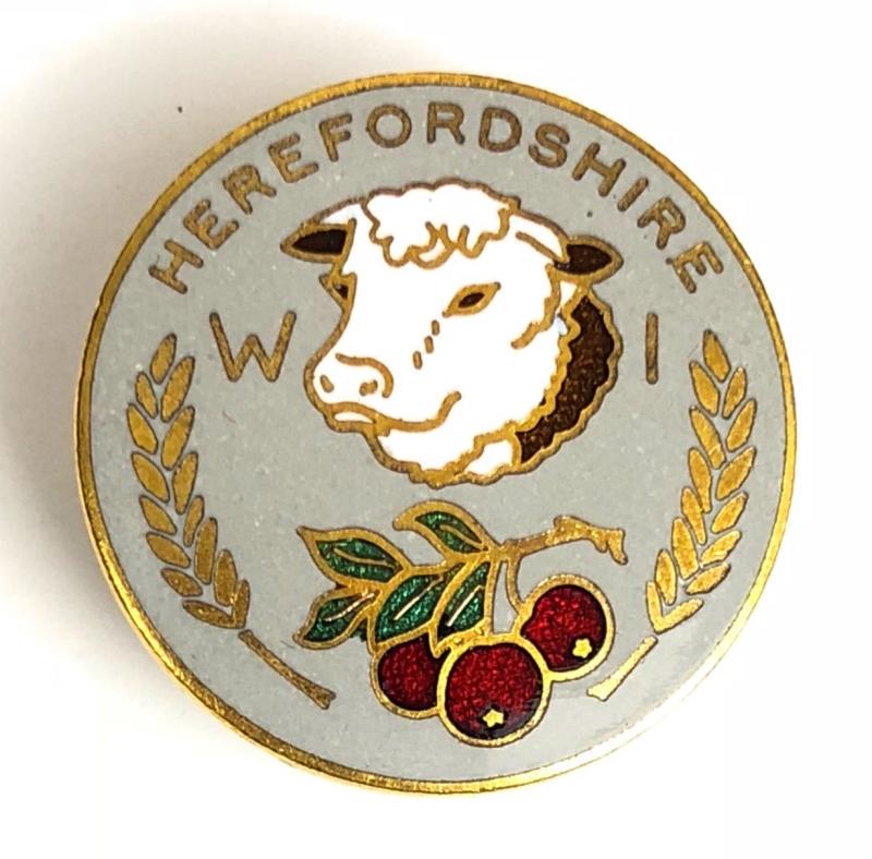 Herefordshire WI Womens Institute badge
