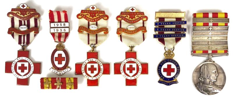 British Red Cross Society First Aid in Chemical Warfare group of medals