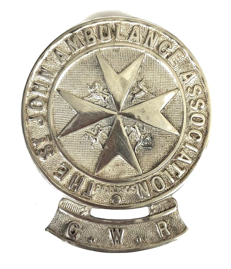 St John Ambulance Association Great Western Railway GWR sleeve badge