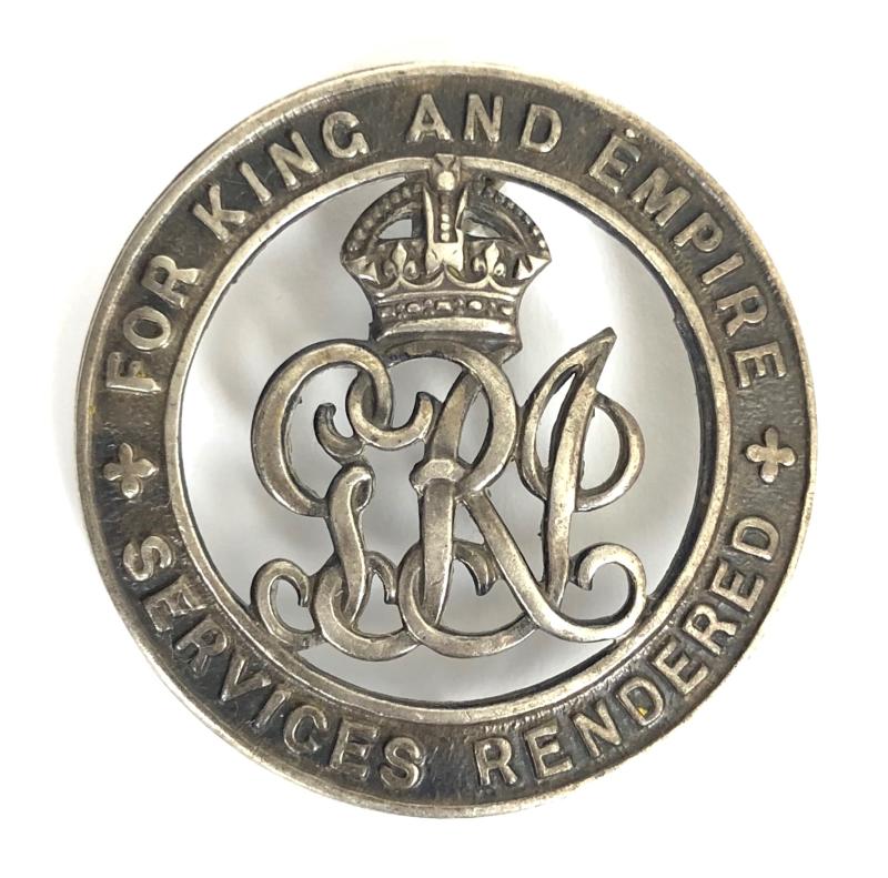 WW1 Silver War Badge B86969 2nd Bn Loyal North Lancashire Regiment