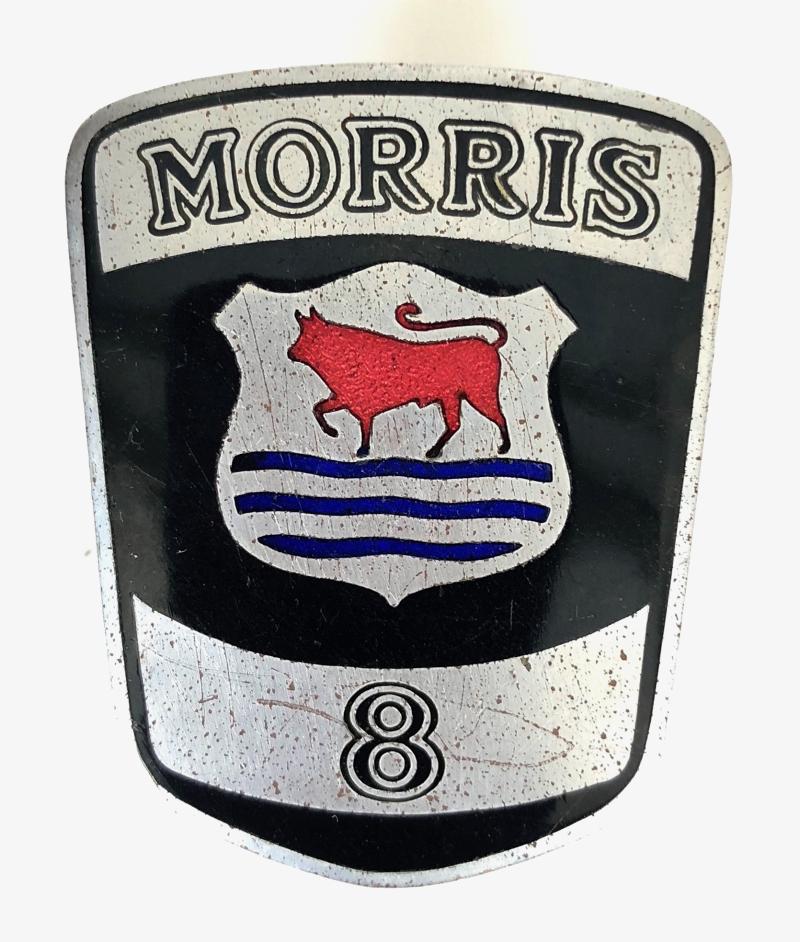 Morris 8 Radiator Grille Automobile Badge by J.Fray Ltd Birmingham