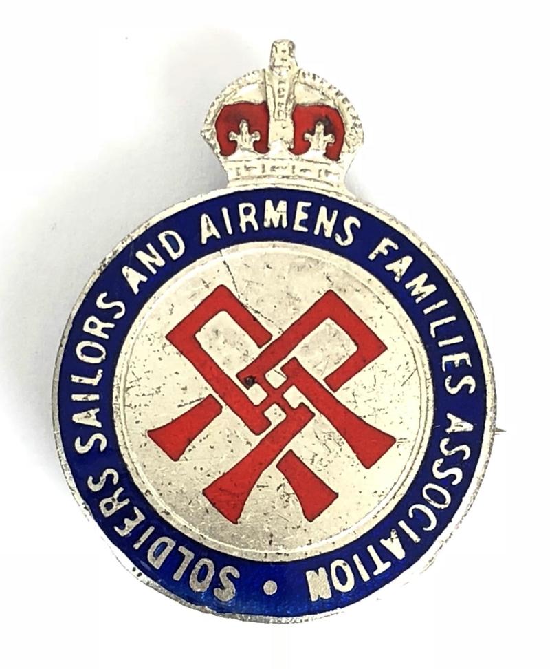 Sally Bosleys Badge Shop Soldiers Saliors Airmens Families Assoc 