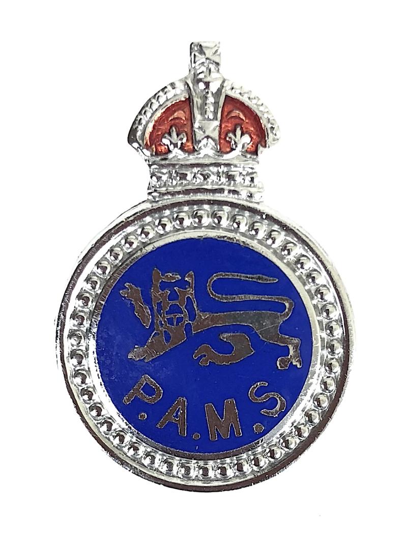 Surrey Constabulary Police Auxiliary Messenger Service PAMS Low Issue No.14 Badge