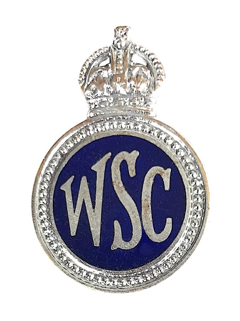Warwickshire Special Constable police reserve badge