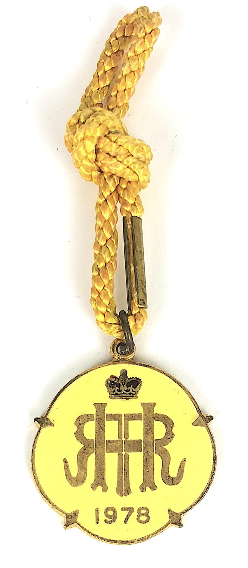 1978 Henley Royal Regatta stewards enclosure badge