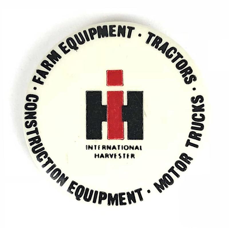 International Harvester Farm Equipment Tractors  agricultural  badge 1902 -1985