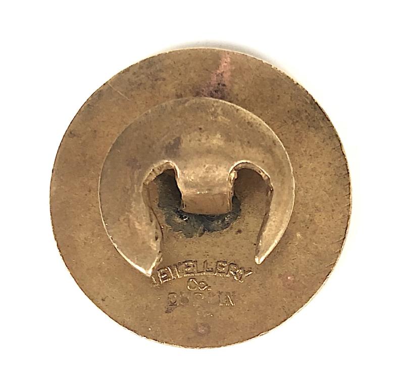 National Union of Mineworkers Derbyshire Area NUM badge c.1945