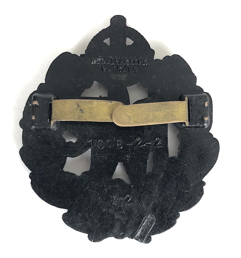 WW2 Royal Air Force plastic economy RAF cap badge by Stanley & Sons