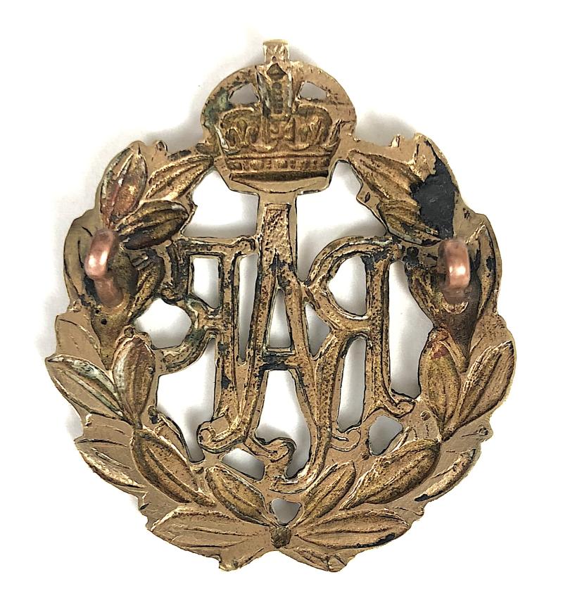 Royal Air Force brass other ranks RAF cap badge