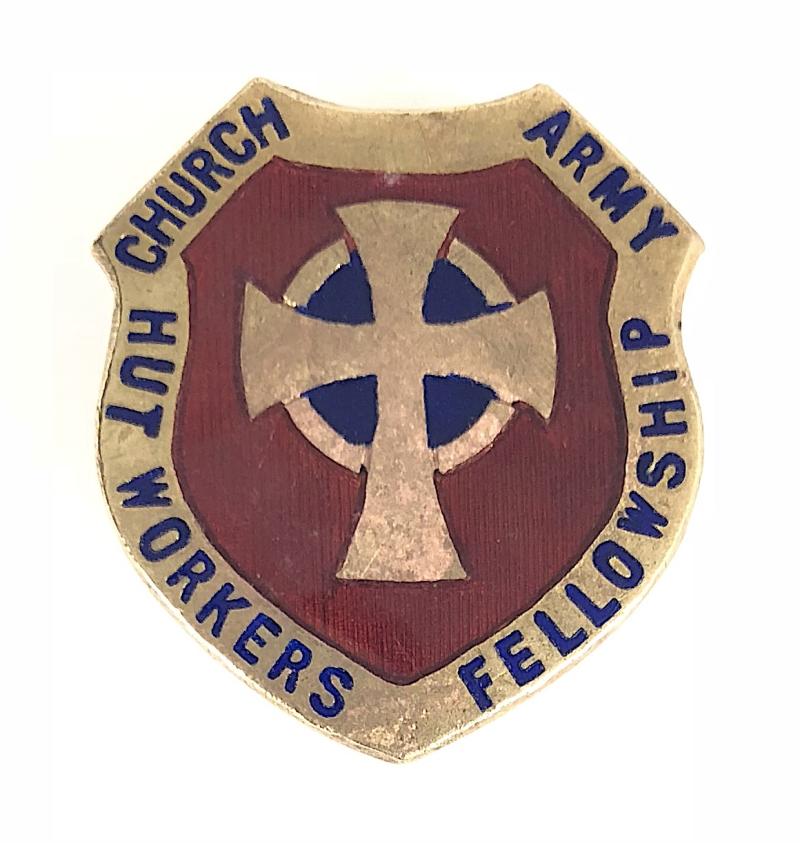 WW1 Church Army Hut Workers Fellowship home front badge