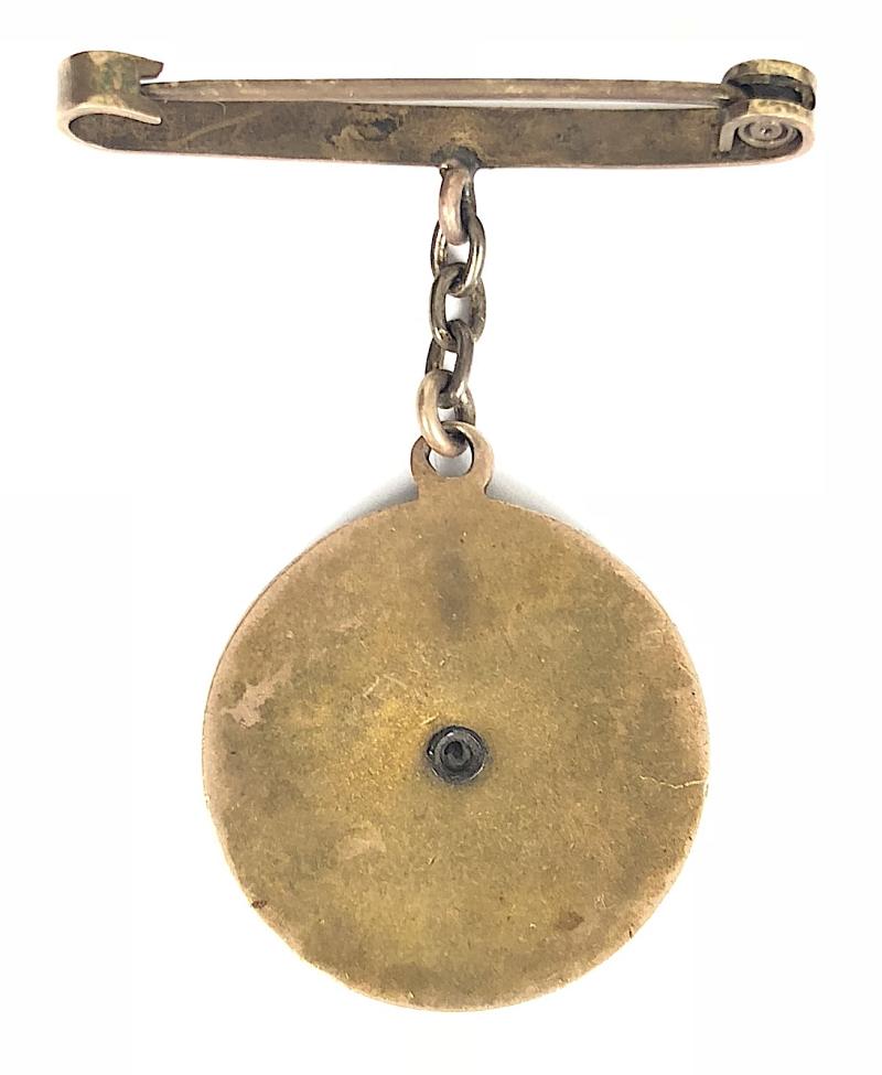 WW2 Serving King and Country photo locket sweetheart brooch
