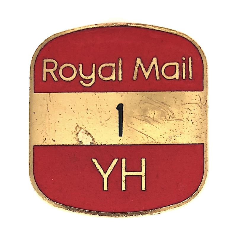 General Post Office GPO Royal Mail postmans security badge