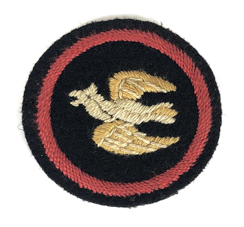 Girl Guides Skylark bird patrol emblem felt  badge c.1925