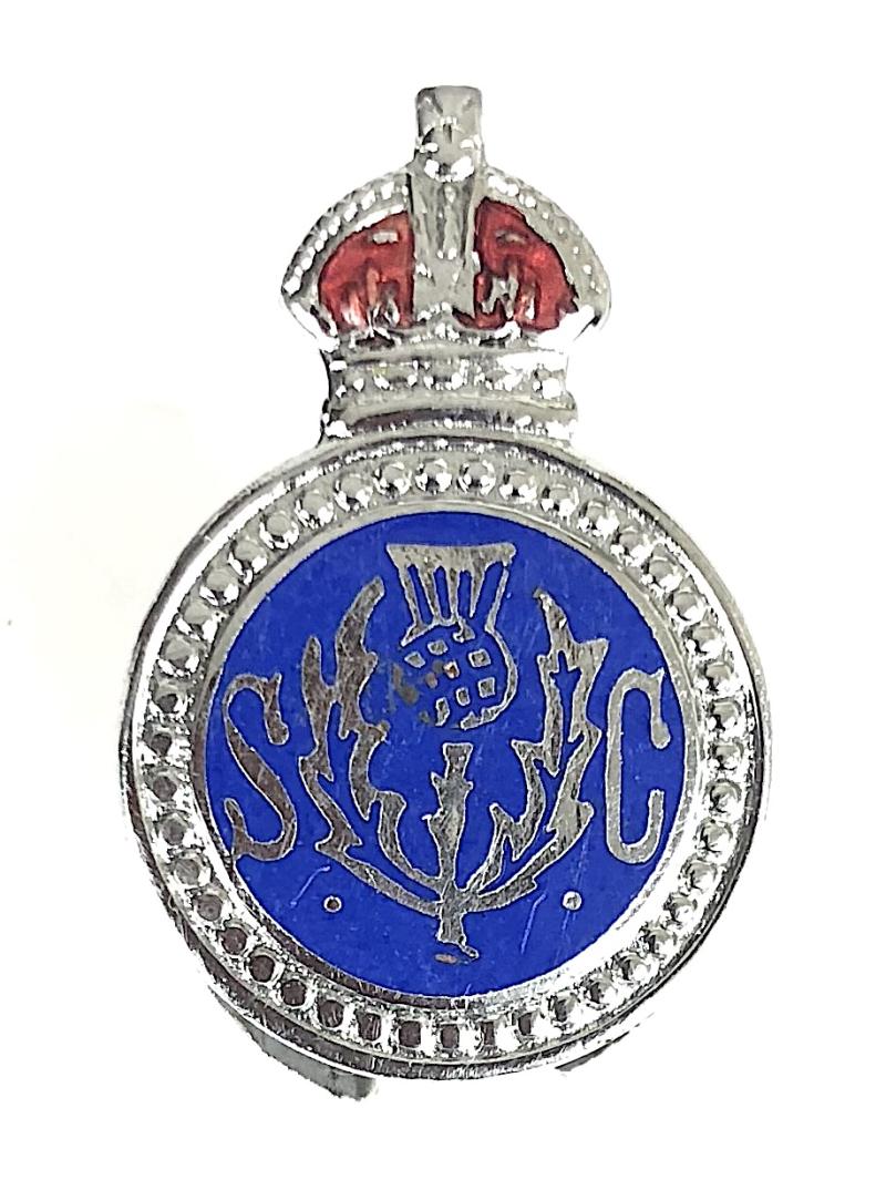 WW2 Peebleshire Special Constabulary Police Badge Scotland