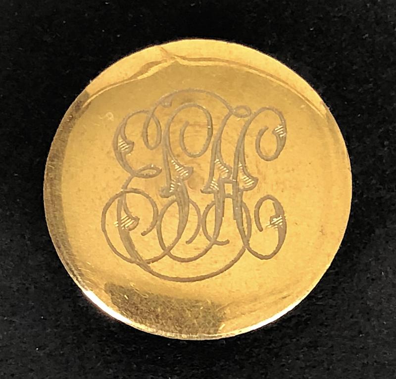 East Sussex Foxhounds hunt button pin badge