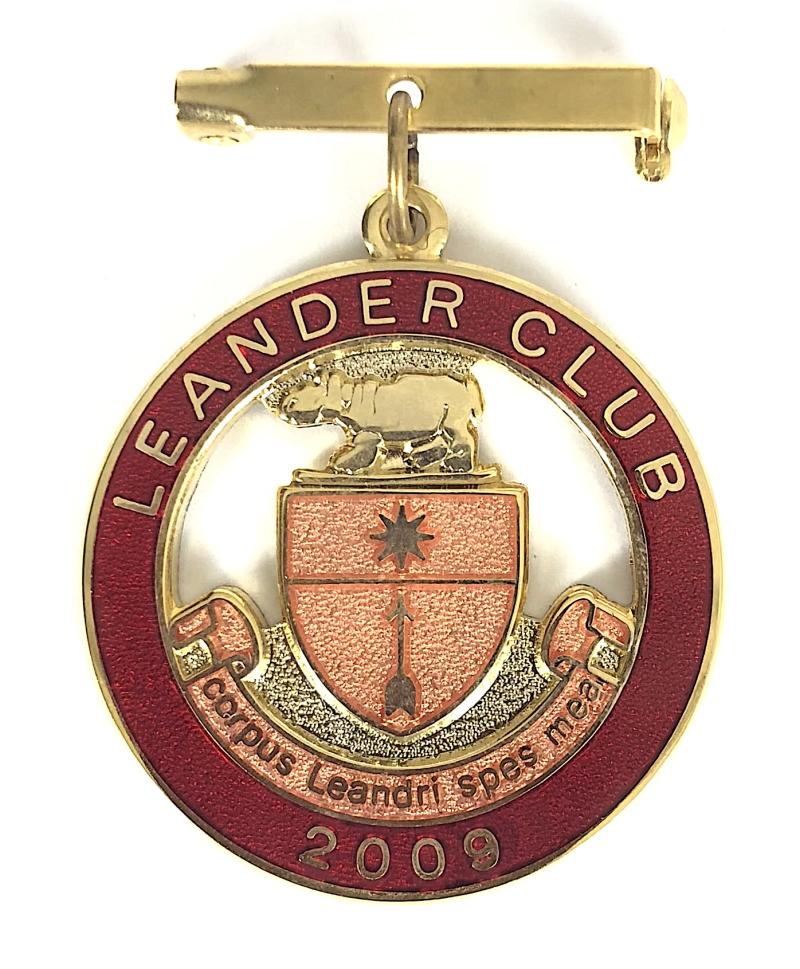 2009 Leander Rowing Club badge Henley Royal Regatta